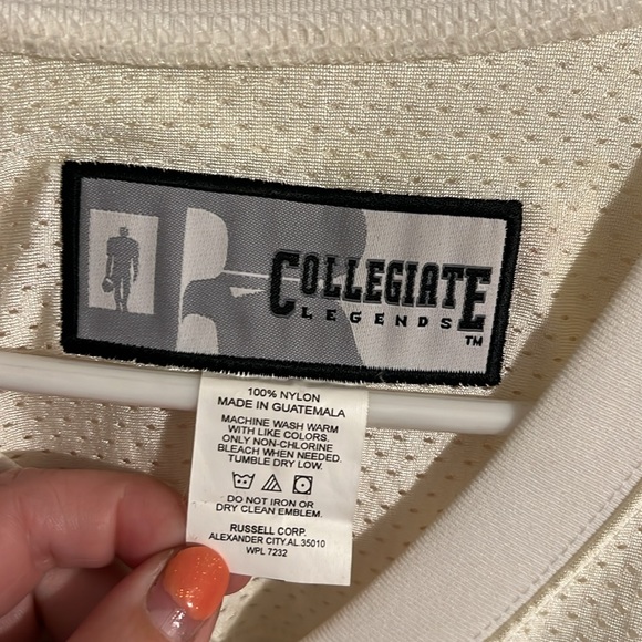 Gently loved authentic OKLAHOMA STATE Barry Sanders home jersey size 48 - Picture 5 of 5